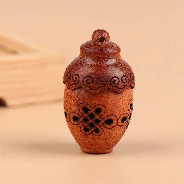 Portable Mini Black Sandalwood Fragrance Sachet with Unique Cloud Pattern Design