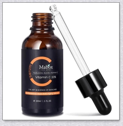 Mabox Award Winning Acne Clarifying Vitamin C Serum - A powerful skincare solution to combat breakouts and nourish skin