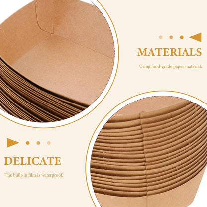 100 eco-friendly disposable pet feeding bowls for convenient and hygienic on-the-go use