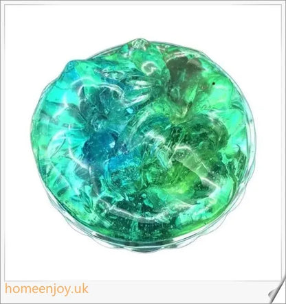 Captivating crystal clear slime that can be customised with accessories for endless creative play