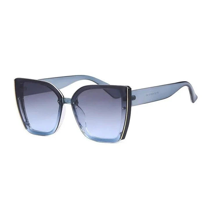Chic oversized cat eye sunglasses with a vintage-inspired design and UV400 protection for stylish British women