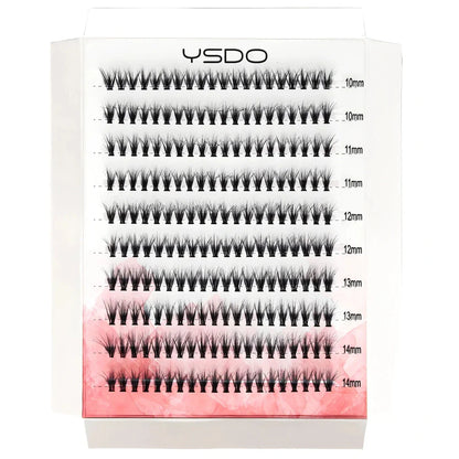Premium mink eyelash extensions with soft, natural-looking volume and customisable length and thickness options
