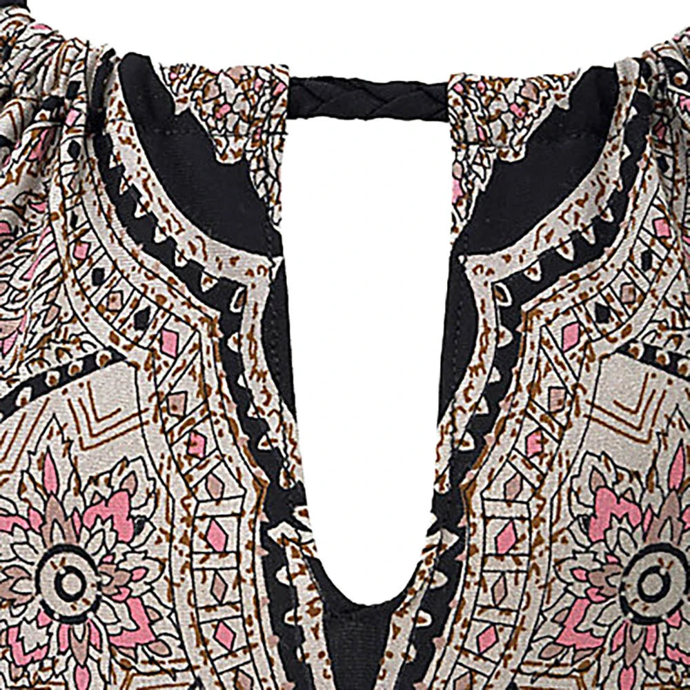 Elegant beach skirt with a flattering silhouette and vibrant colours, perfect for British summer holidays