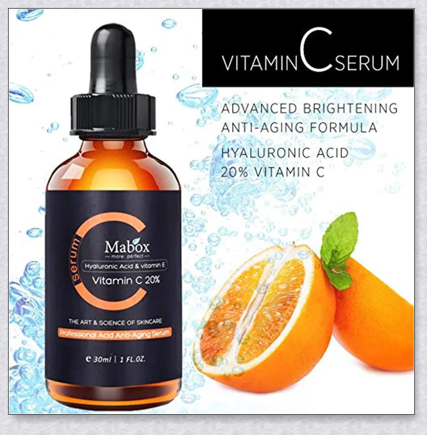 Mabox Award Winning Acne Clarifying Vitamin C Serum - A powerful skincare solution to combat breakouts and nourish skin