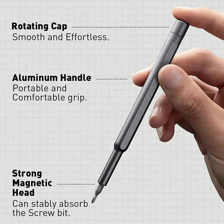 63-in-1 Premium Precision Screwdriver Set with CR-V Alloy Steel Construction and Magnetic Head