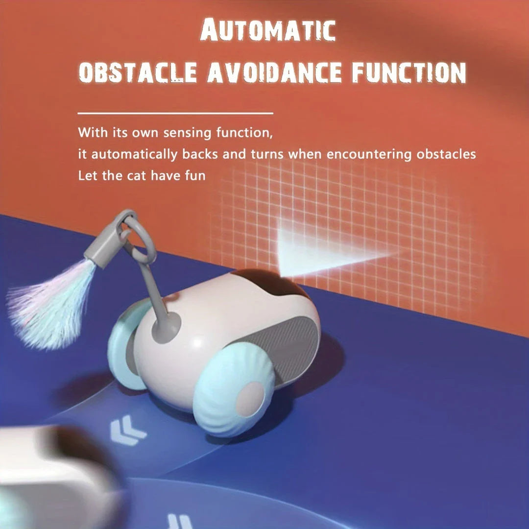 Interactive Smart Cat Toy with advanced features for indoor pet entertainment