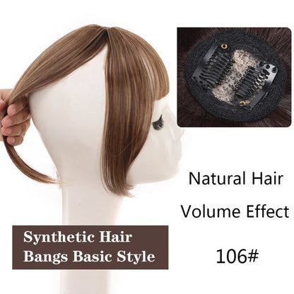 Premium synthetic hair fringe wig in various colours, designed for a natural-looking, flawless hairstyle