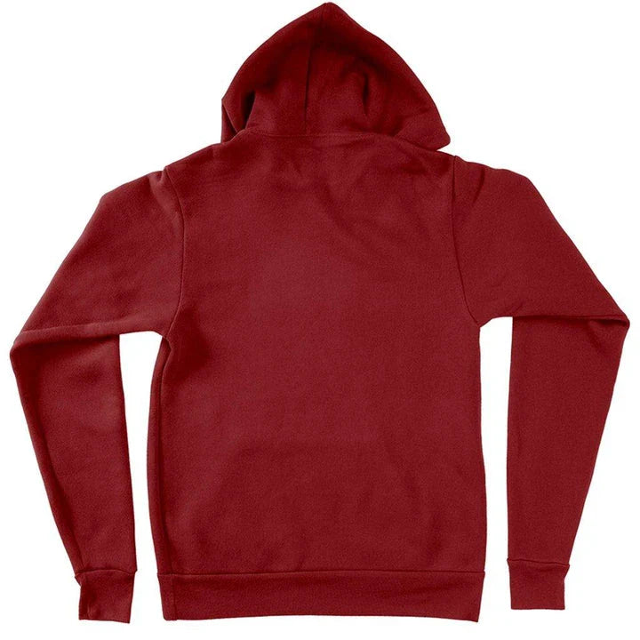 Cosy and comfortable white Best Friend Hoodie with double-lined hood and pouch pocket