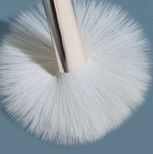 Deluxe 10-Piece Portable Makeup Brush Set with Premium Synthetic Fibres for Flawless, Radiant Makeup Application