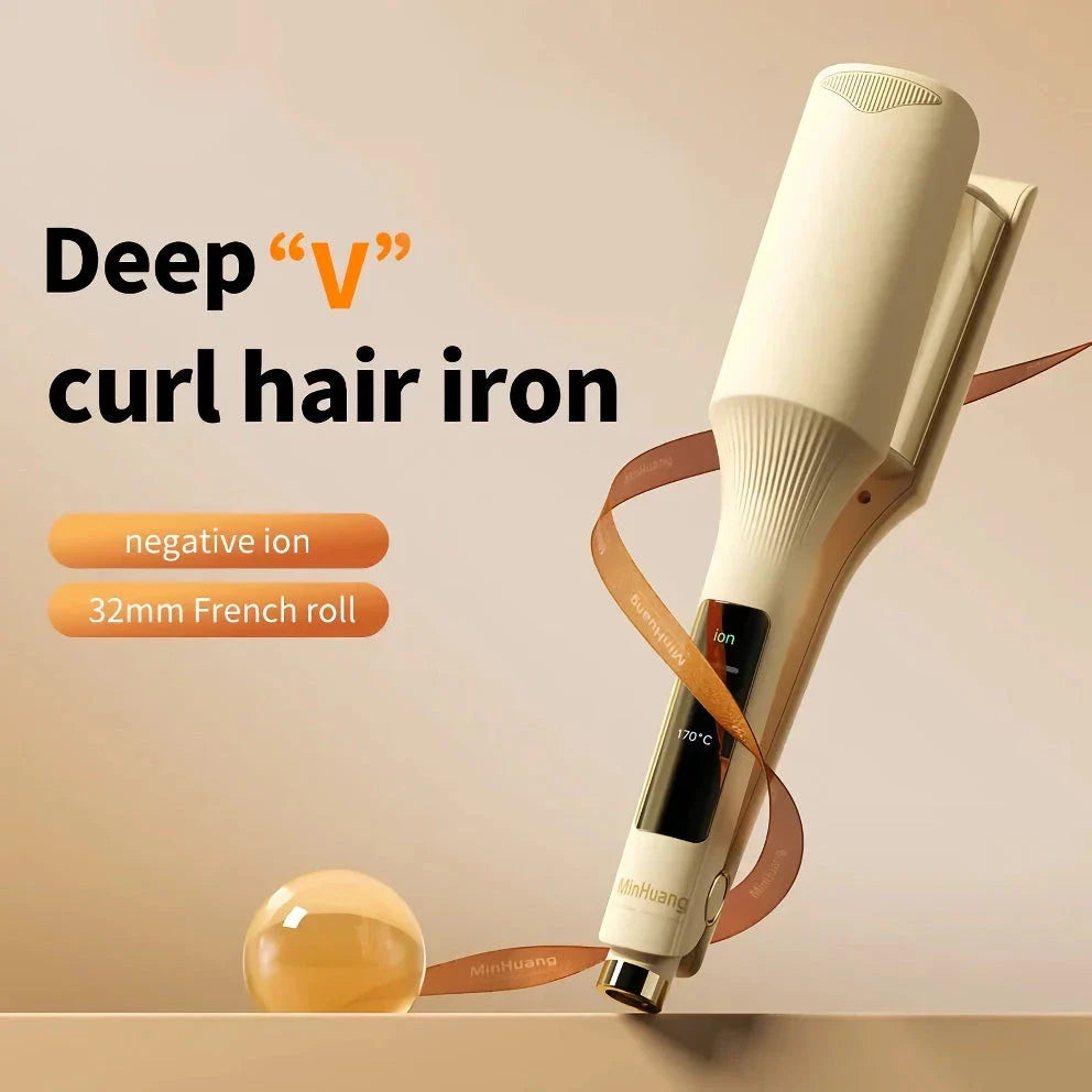 32mm Volumizing Curling Wand for creating luxurious, long-lasting waves