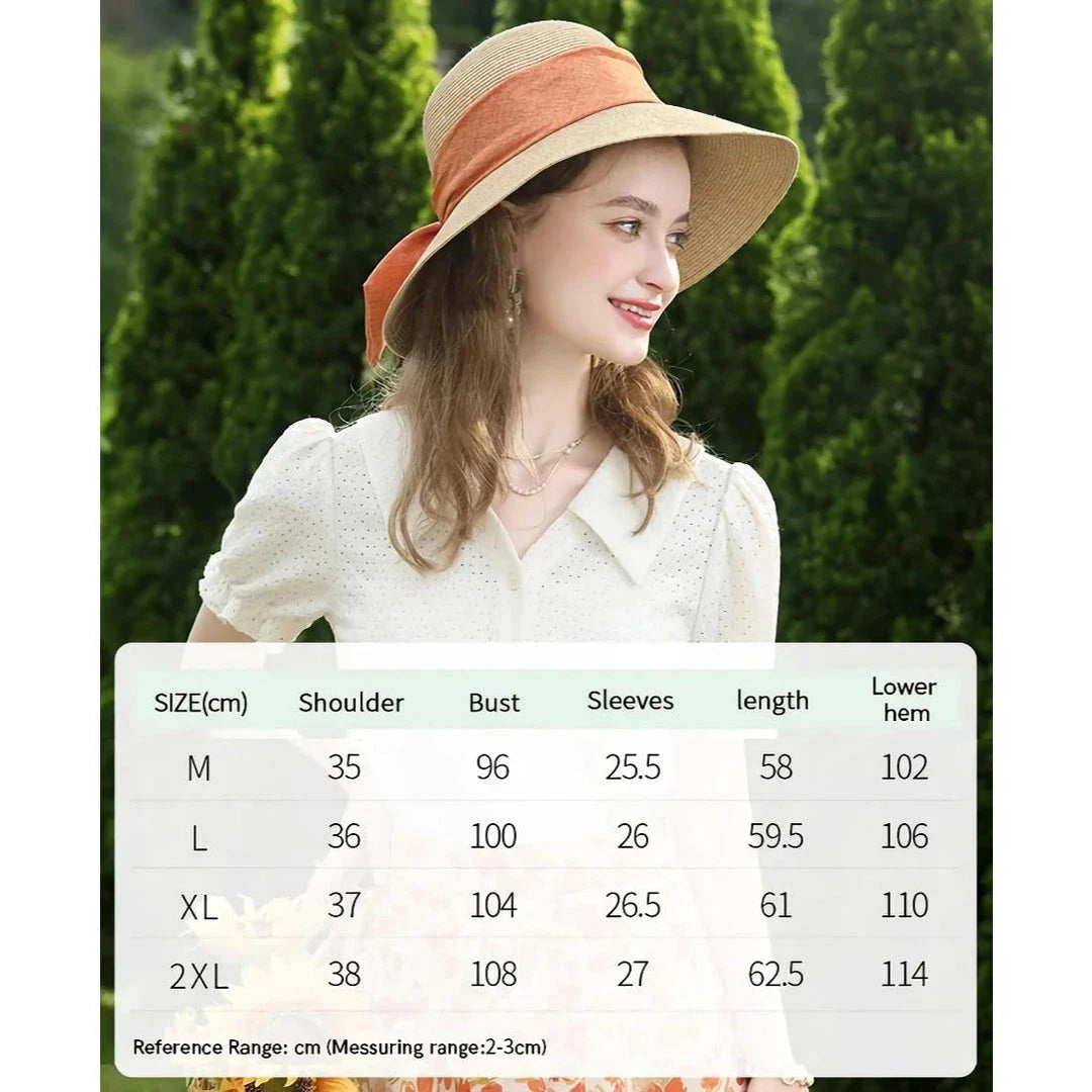 Elegant apricot French-inspired lace blouse with puff sleeves and v-neck collar, perfect for the modern British woman