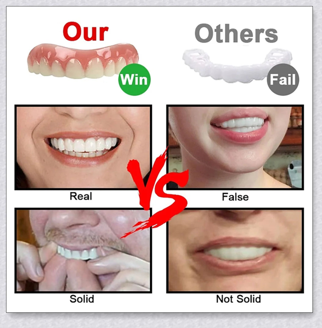 Premium teeth veneers that instantly transform your smile by concealing crooked, stained, or missing teeth