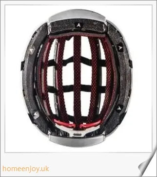 Foldable bicycle helmet made with premium materials for superior impact protection and ventilation