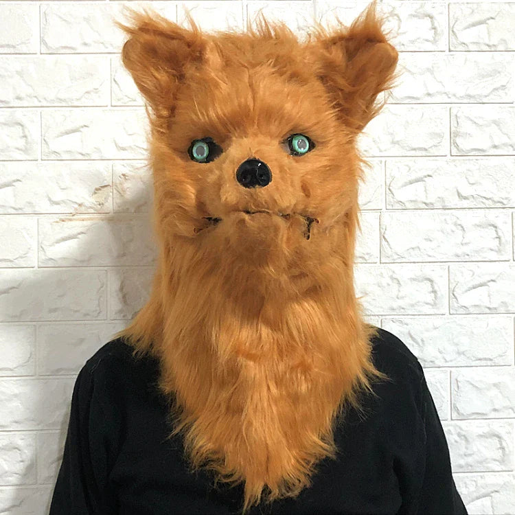 Charming animal-themed headgear with an open-mouth design, perfect for masquerade parties, costumes, and adding a playful touch to any look.