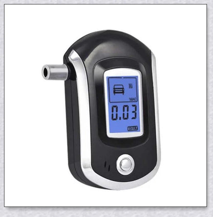 Premium police-grade breathalyser with advanced fuel cell sensor technology for accurate alcohol detection and fast, reliable BAC readings