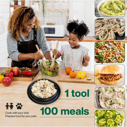 Chicken Shredder Tool - A durable, versatile kitchen gadget for shredding meats and vegetables with ease