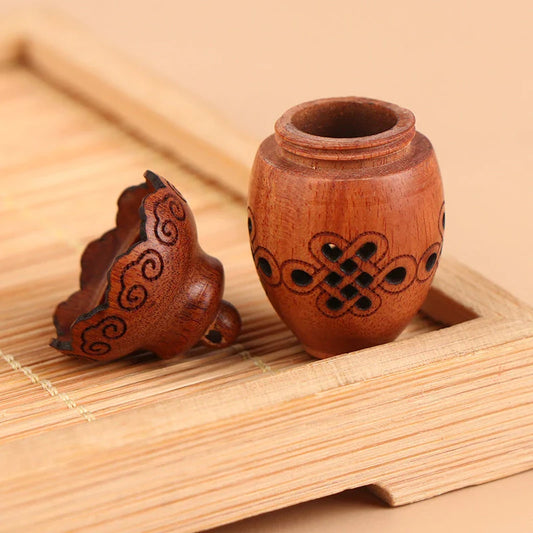 Portable Mini Black Sandalwood Fragrance Sachet with Unique Cloud Pattern Design