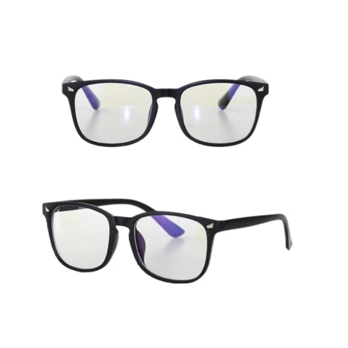 Anti-Glare Blue Light Blocking Gaming Glasses with sleek, modern frames and polycarbonate lenses that filter out harmful blue light emissions