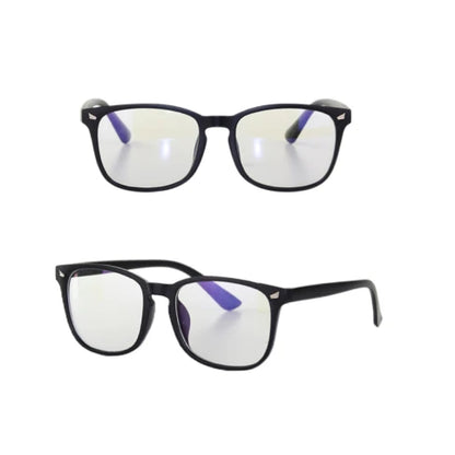 Anti-Glare Blue Light Blocking Gaming Glasses with sleek, modern frames and polycarbonate lenses that filter out harmful blue light emissions
