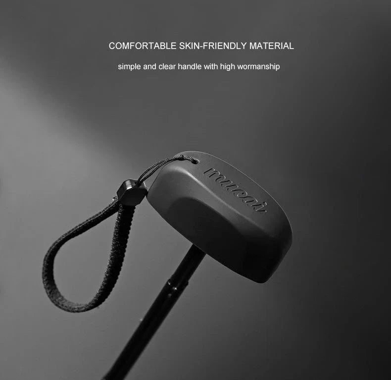 Compact, five-fold Pocket Mini Umbrella with glass-fiber frame and UPF50+ sun protection fabric