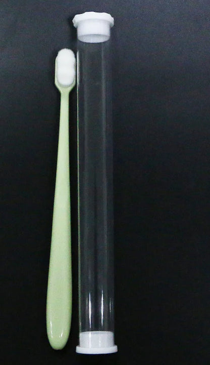 Premium soft-bristle toothbrush with 20,000 bristles for thorough, gentle dental cleaning in the UK