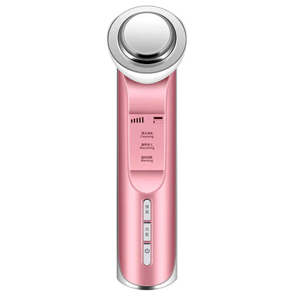 Sleek, modern facial cleansing device with versatile attachments for effective blackhead removal and deep pore cleansing