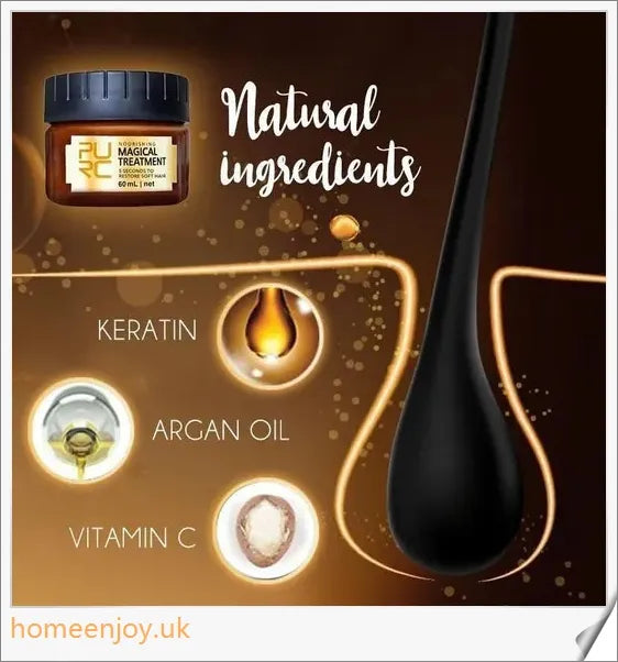 Advanced Keratin Hair Treatment that repairs, strengthens, and smoothens damaged hair in just 5 seconds