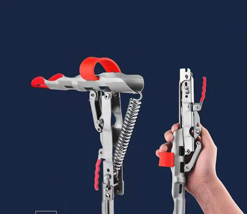 Premium stainless steel sea fishing rod holder with automatic lifter feature for securing and raising fishing rods