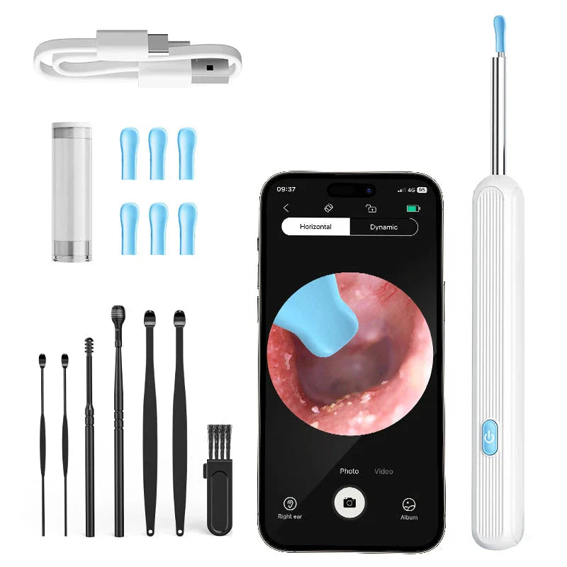 HD Visual Ear Cleaner with Camera - State-of-the-art ear hygiene tool with integrated camera for precise ear wax removal