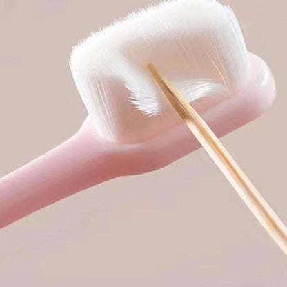 Premium soft-bristle toothbrush with 20,000 bristles for thorough, gentle dental cleaning in the UK