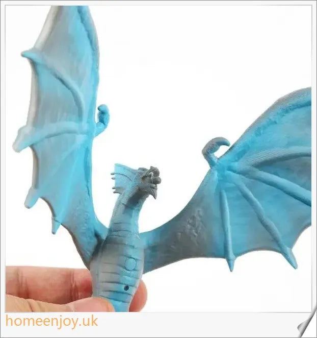 Enchanting 3D-printed fire-breathing dragon lamp with glowing LED lights, creating a magical ambiance in the home