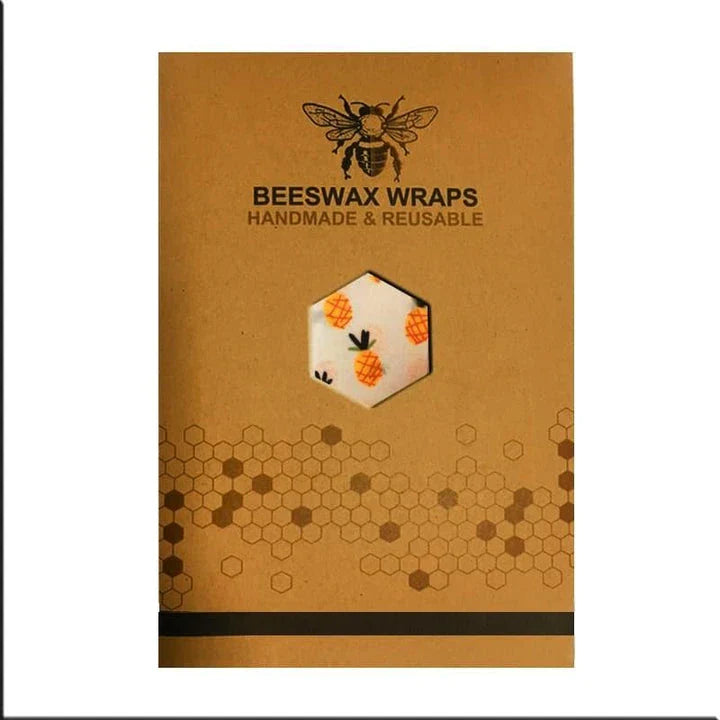 Eco-Friendly Reusable Cotton Food Wraps for Storing and Preserving Food in a Sustainable Way