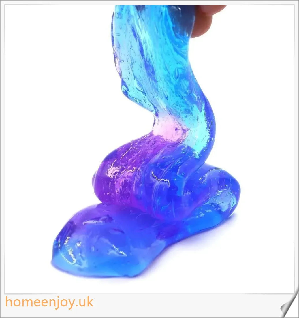 Captivating crystal clear slime that can be customised with accessories for endless creative play