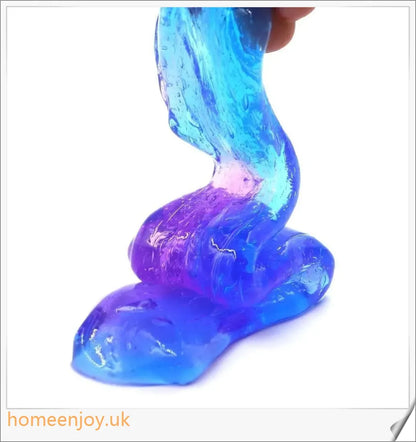 Captivating crystal clear slime that can be customised with accessories for endless creative play