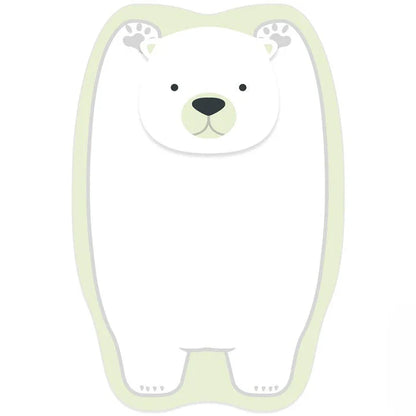 Charming animal-themed decorative rugs in various designs, including cats, foxes, lions, dogs, bunnies, wolves, and bears, adding a touch of whimsy and warmth to living rooms, bedrooms, and other cosy spaces.