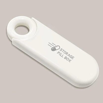 Compact 3-Section Pill Organiser with USB Drive - A sleek and practical solution for managing your daily medication on the go.