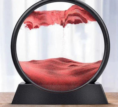 Quicksand Painting Ornaments in modern, minimalist design with mesmerizing sand display