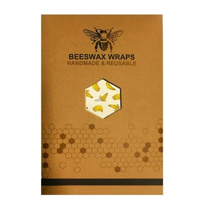 Eco-Friendly Reusable Cotton Food Wraps for Storing and Preserving Food in a Sustainable Way
