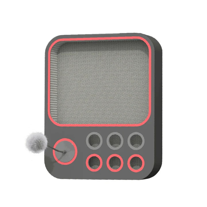 Premium Formaldehyde-free Cat Scratching Board Nest Toy in Dark Grey Colour