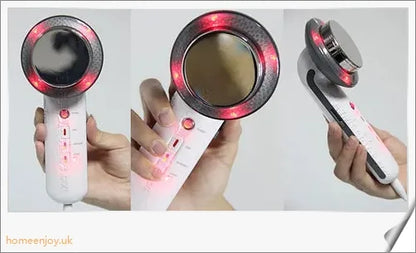 Ultrasonic Cavitation Fat Burner Device with Infrared Therapy and Microcurrent for Body Slimming and Anti-Cellulite Treatment