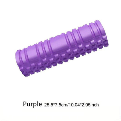 Premium eco-friendly fitness foam roller with massage points for muscle recovery and flexibility