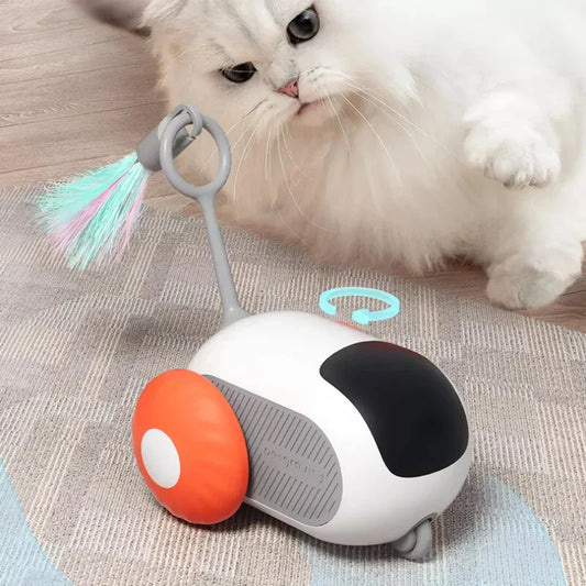 Interactive Smart Cat Toy with advanced features for indoor pet entertainment