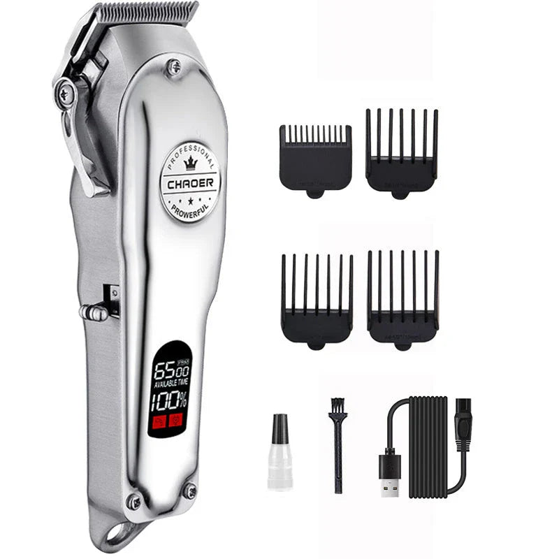 Professional-Grade Rechargeable Pet Hair Trimmer with Quiet Operation and Precision Blades