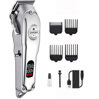 Professional-Grade Rechargeable Pet Hair Trimmer with Quiet Operation and Precision Blades