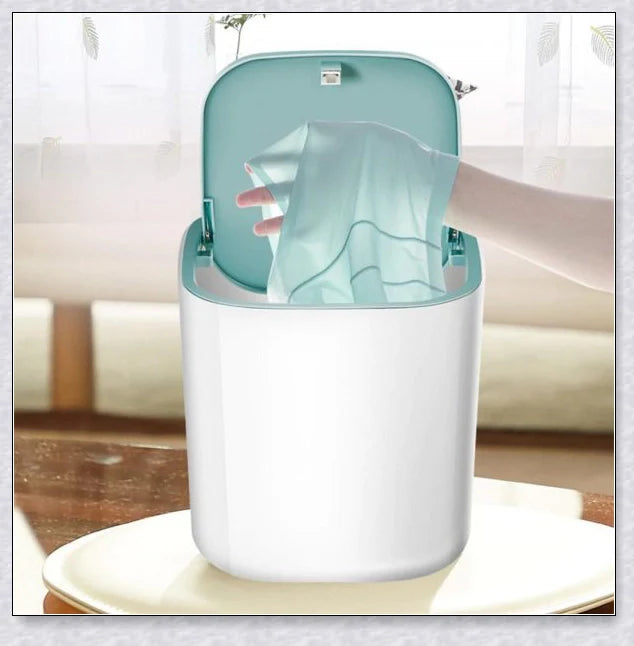 Compact and portable mini washing machine with powerful 18W motor, energy-efficient design, and ultrasonic sterilization for deep cleaning in small spaces