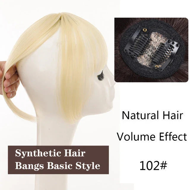 Premium synthetic hair fringe wig in various colours, designed for a natural-looking, flawless hairstyle