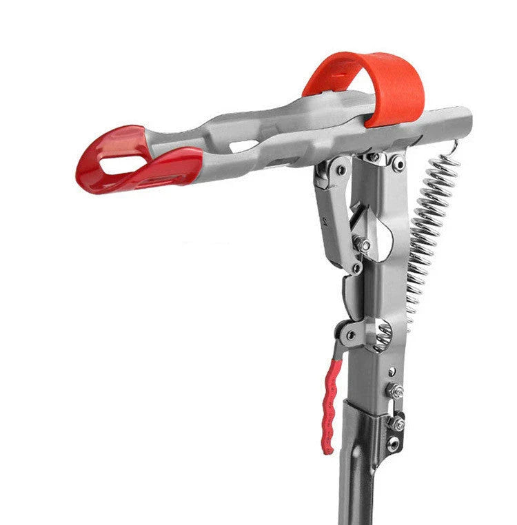Premium stainless steel sea fishing rod holder with automatic lifter feature for securing and raising fishing rods