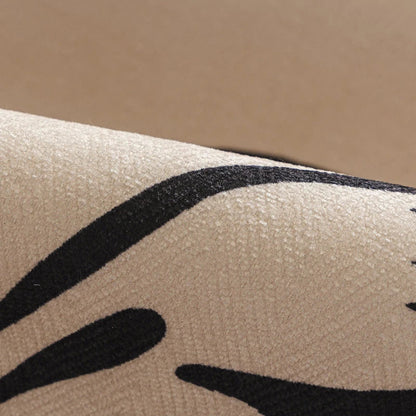Elegant jacquard leaves pattern sofa cover with universal and non-slip design