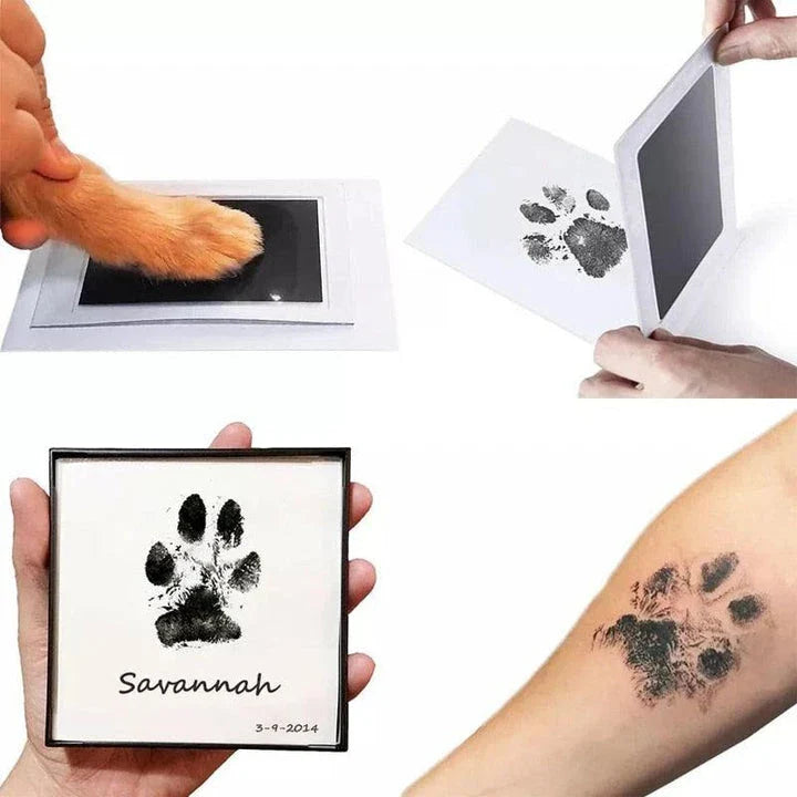 Eco-Friendly Paw Print Stamp Pad for Pets - Capture Unique Paw Prints with Non-Toxic, Durable Materials