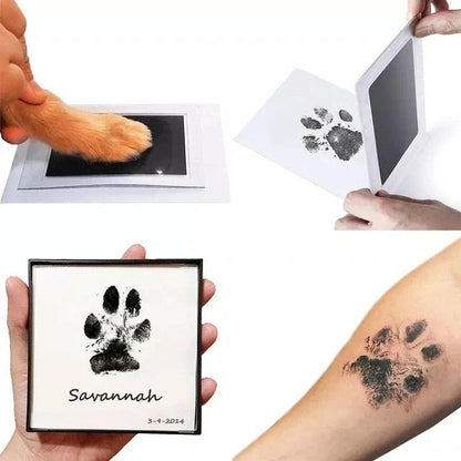 Eco-Friendly Paw Print Stamp Pad for Pets - Capture Unique Paw Prints with Non-Toxic, Durable Materials